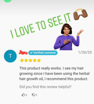 Greenhouse herbal hair growth oil customer review